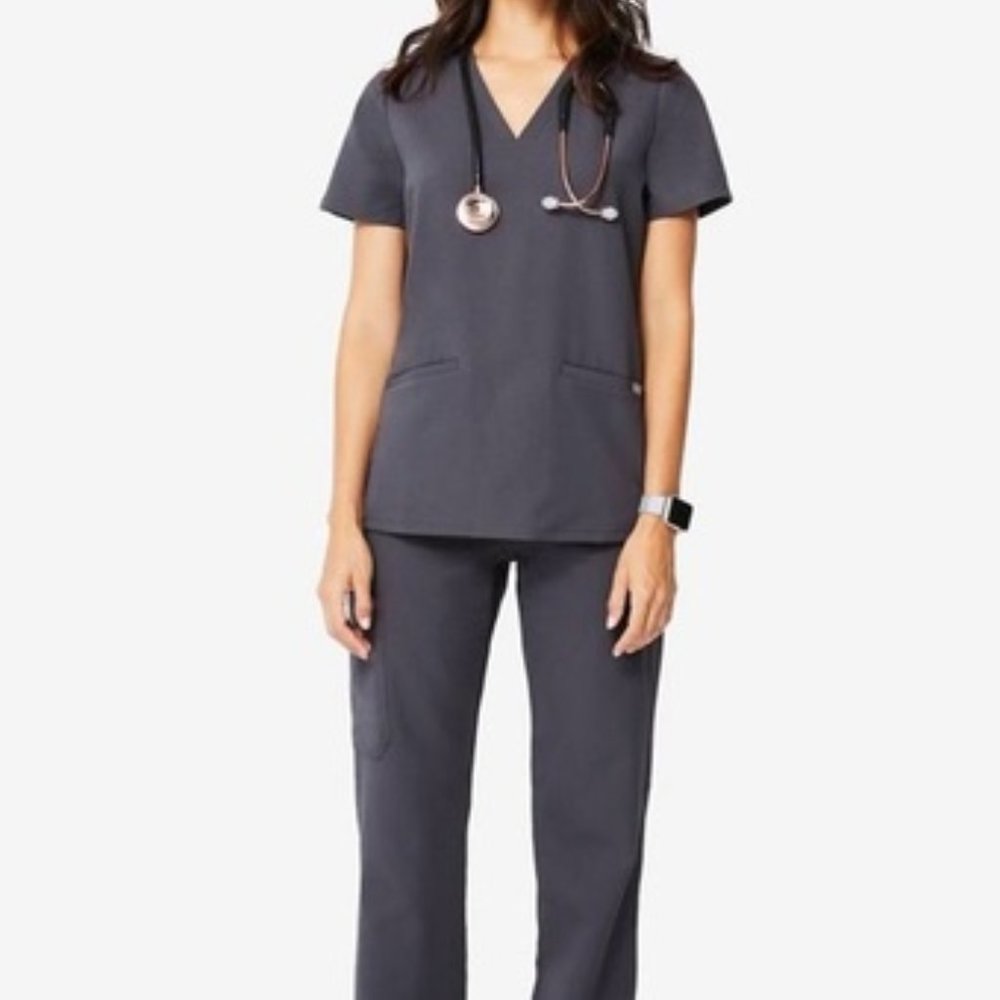 Figs Charcoal Scrubs Set